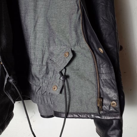 YOUSED(ユーズド)  "Leather Drivers Jacket"