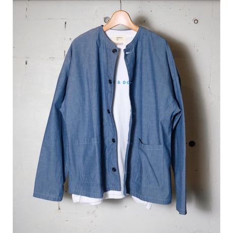 HARVESTY ハーベスティ"CHAMBRAY BIG ATELIER JACKET"ビッグアトリエジャケット
