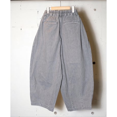 HARVESTY ハーベスティー"BLACK DENIM CIRCUS PANTS"サーカスパンツ