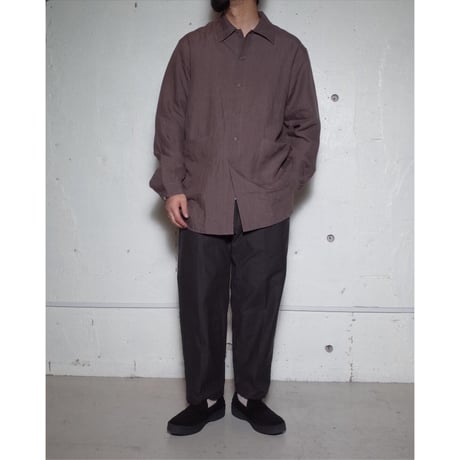 A VONTADE アボンタージ ”Gardener Shirts L/S - Linen -”