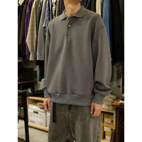 LAMOND ラモンド "DOUBLE AIR KNIT POLO SHIRTS" ポロシャツ