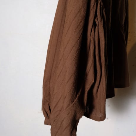 HARVESTY ハーベスティ"DOBBY LACE BOHEMIAN BLOUSE"ドビーレース ボヘミアンブラウス