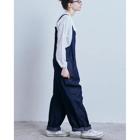 (g) グラム "LIGHT DENIM SAROPETTO" ライトデニムサロペット