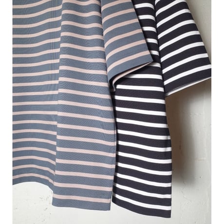 LAMOND ラモンド "ORGANIC COTTON BORDER BASQUE SHIRT＂バスクシャツ