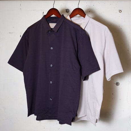 CURLY カーリー "SEERSUCKER OPEN COLLAR SHIRT"