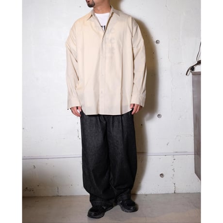 PERS PROJECTS パースプロジェクト "HENRIK L/S R.C SHIRTS “pin stripe”"