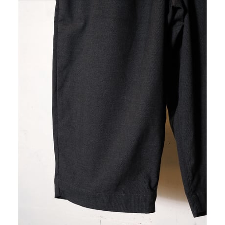 HARVESTY ハーベスティ "T/R WIDE EGG CROPPED PANTS" ワイドエッグクロップドパンツ