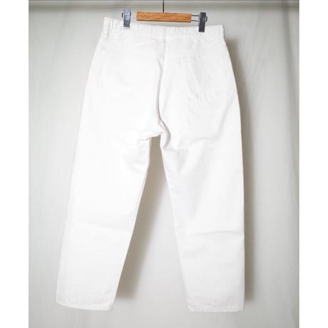 LAMOND ラモンド " Serubitch Tapered Denim(WHITE) ”セルビッチテーパードデニム