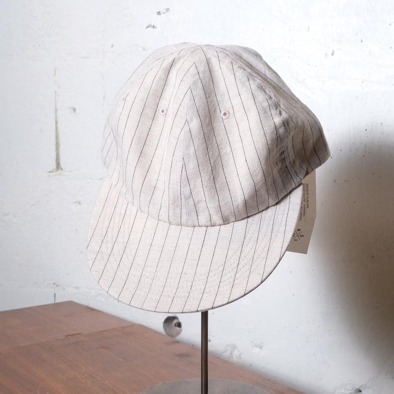 帽子 SUPIMA LINEN SILK 6PANEL CAP キジマタカユキSUPIMA LINEN SILK