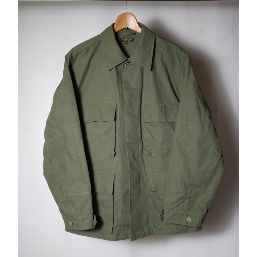 ジャケット・アウター A VONTADE BDU Tropical Jacket CHARCOAL L A Vontade BDU Tropical Jacket - Light Blue | Garmentory