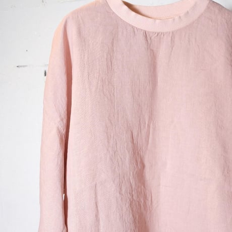 HARVESTY ハーベスティー "FRENCH LINEN S/S PULL OVER"フレンチリネンプルオーバー