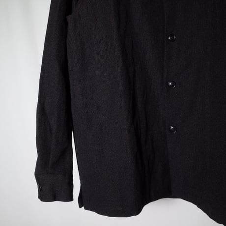 LAMOND ラモンド " WOOL LINEN TUMBLER SHIRT JACKET"シャツジャケット