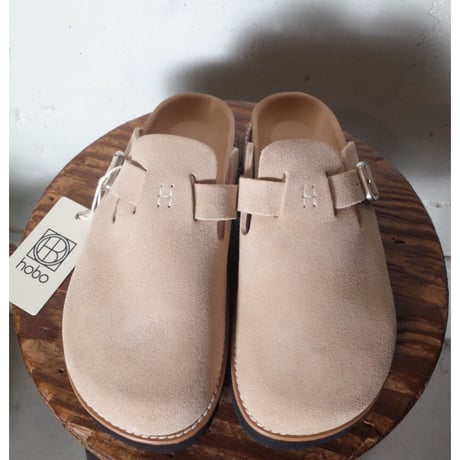 hobo ホーボー "SLIP ON CLOG SANDALS COW SUEDE"サンダル