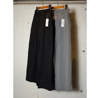 HARVESTY ハーベスティ "T/R WIDE EGG CROPPED PANTS" ワイドエッグクロップドパンツ