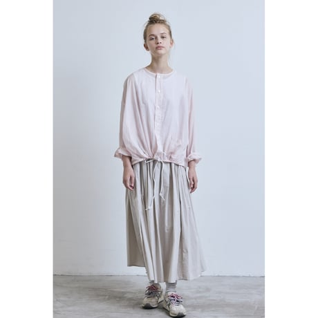 (g) グラム "HEM CORD ADJUST SHIRT"