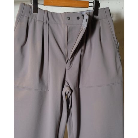 CURLY カーリー "FRENCH TERRY HEM TUCK PANTS＂パンツ