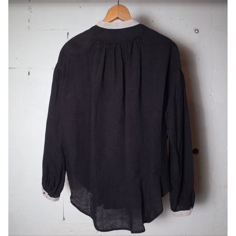 MANON マノン "LINEN CRELIC AMICAL SHT" リネンクレリックアミカルシャツ