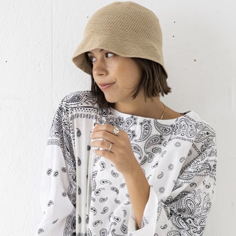 SUBLIME  サブライム"FINE HAND KNIT HAT"ニットハット