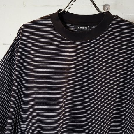 EVCON エビコン"BORDER WIDE S/S T-SHIRT"