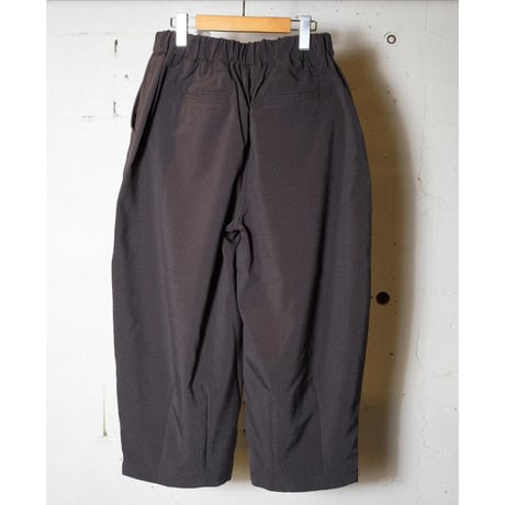 HARVESTY ハーベスティ "TROPICAL PINSTRIPES CROPPED EASY CIRCUS PANTS トロピカル ピンストライプ クロップドイージーサーカスパンツ"