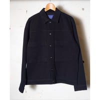CURLY カーリー ”DENIM TRUCKER JACKET -overdyed-" ジャケット
