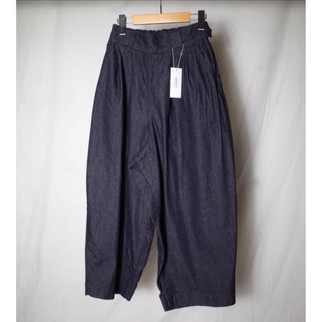HARVESTY ハーベスティー"DENIM WIDE EGG PANTS"デニム ワイドエッグパンツ