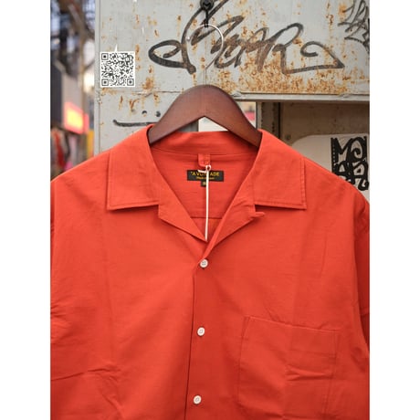 A VONTADE アボンタージ "Open Collar Shirts SS -Cotton/Linen"