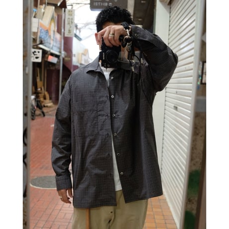 PERS PROJECTS パースプロジェクト "VICTOR L/S WIDE FIT SHIRTS “CHECK”