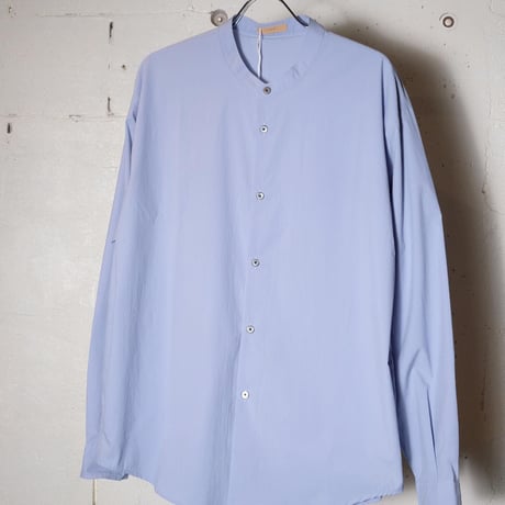 LAMOND ラモンド "Durable Band Collar Shirts Jacket"バンドカラーシャツ