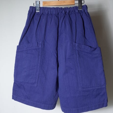 HARVESTY ハーベスティー "COTTON/LINEN HERRINGBONE GARDEN SHORT PANTS"ガーデンショーツ
