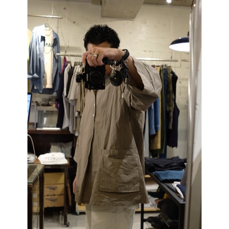ORDINARY FITS オーディナリーフィッツ "Open Collar Shirt"