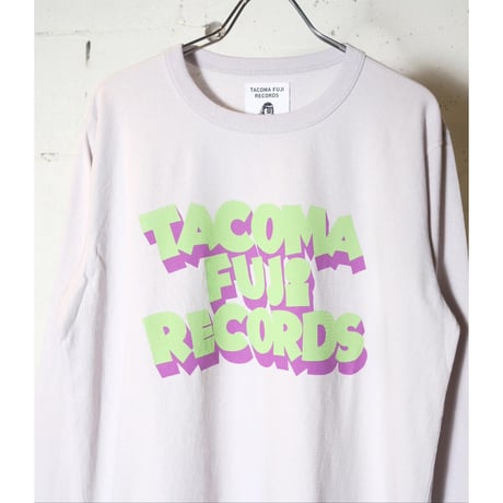 TACOMA FUJI RECORDS タコマフジレコード "TACOMA FUJI RECORDS (JURASSIC edition) LS designed by Jerry UKAI"