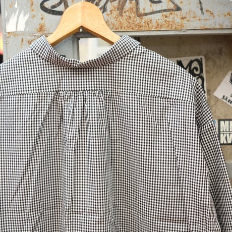 ORDINARY FITS オーディナリーフィッツ "BARBER BLOUSE" ブラウス