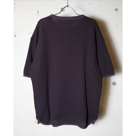 CURLY カーリー "TWO-TONE WAFFLE TEE＂ワッフルTEE