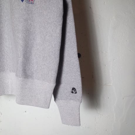 TACOMA FUJI RECORDS タコマフジレコード "HOT DOG COLLEGE LOGO SWEATSHIRT designed by Shuntaro Watanabe" スウェット