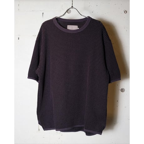 CURLY カーリー "TWO-TONE WAFFLE TEE＂ワッフルTEE