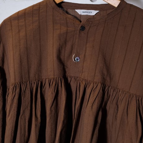 HARVESTY ハーベスティ"DOBBY LACE BOHEMIAN BLOUSE"ドビーレース ボヘミアンブラウス