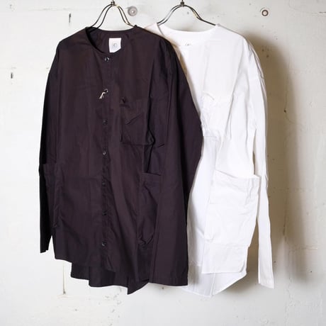 (g) グラム "TYPEWRITERCLOTH PAJAMA SHIRTS"タイプライタークロスパジャマシャツ
