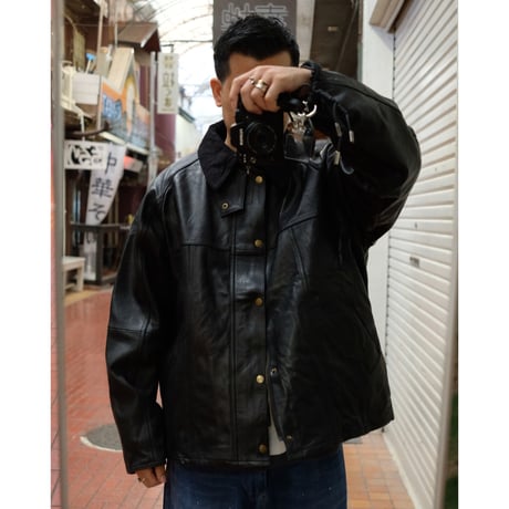 YOUSED(ユーズド)  "Leather Drivers Jacket"