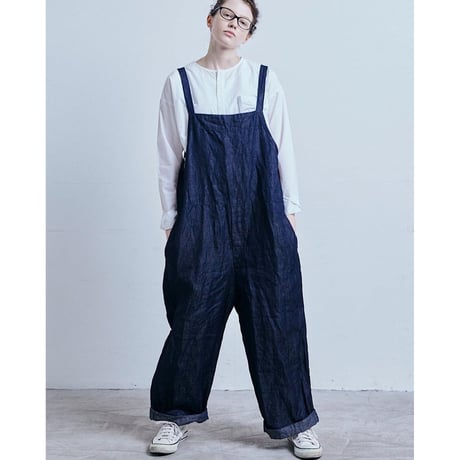 (g) グラム "LIGHT DENIM SAROPETTO" ライトデニムサロペット