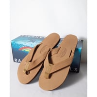 RAINBOW SANDALS レインボーサンダル "シングルレイヤー・プレミア・レザー " WOMENS