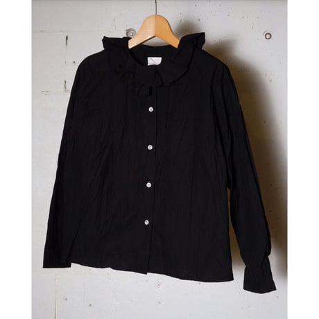 (g) グラム "NECK TUCK FRILL BLOUSE" ネックタックフリルブラウス