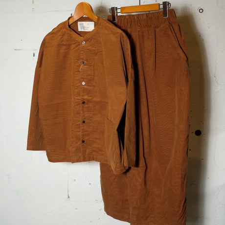 HARVESTY ハーベスティ"CORDUROY ATELIER SHIRT"