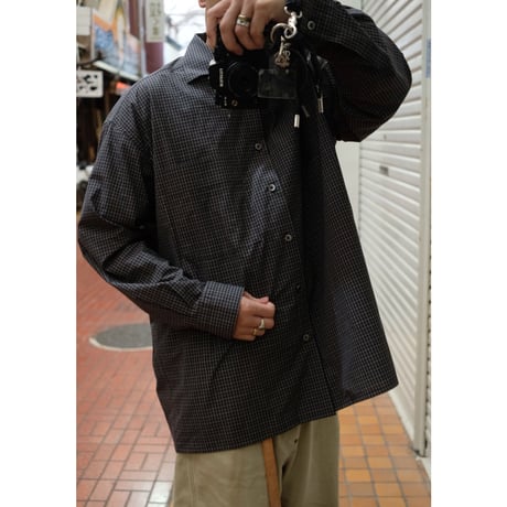 PERS PROJECTS パースプロジェクト "VICTOR L/S WIDE FIT SHIRTS “CHECK”