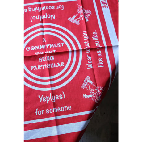 YENOPE イエノープ "Roic Bandana"ロイックバンダナ