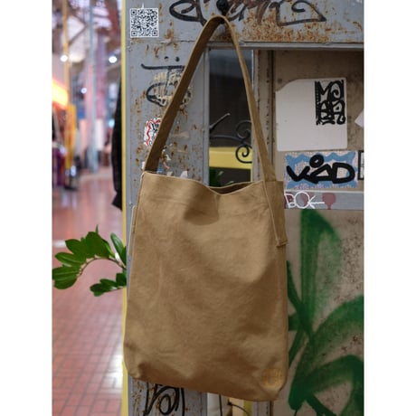 hobo ホーボー"SHOULDER BAG COTTON DUCK CANVAS"