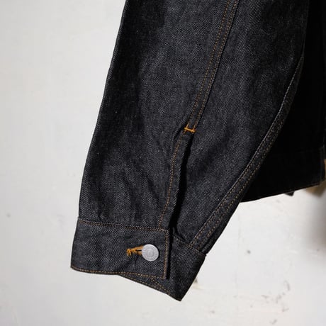 HARVESTY ハーベスティ"BLACK DENIM JACKET"