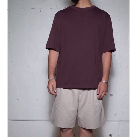 LAMOND ラモンド " SUVIN COTTON 5分袖 T-shirt"スビンコットンTシャツ