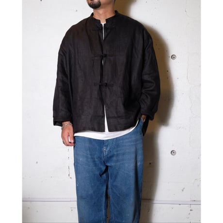 ORDINARY FITS オーディナリーフィッツ "LINEN CHINA SHIRTS＂リネンチャイナシャツ