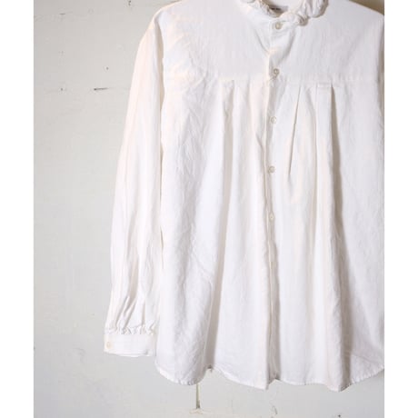 ORDINARY FITS オーディナリーフィッツ "KHADI COTTON CHAO BLOUSE"